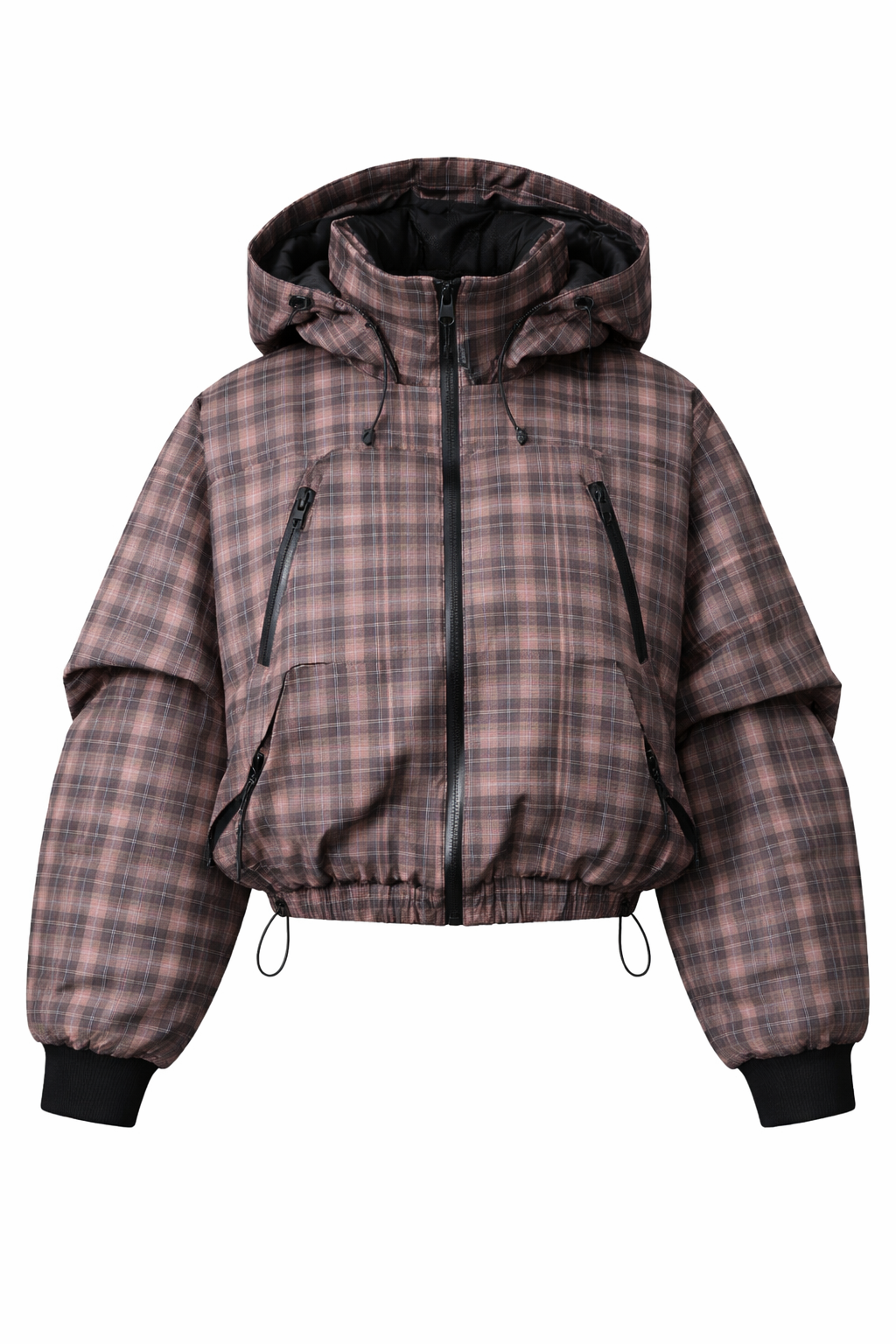 Urban Frost Plaid Puffer Jacket