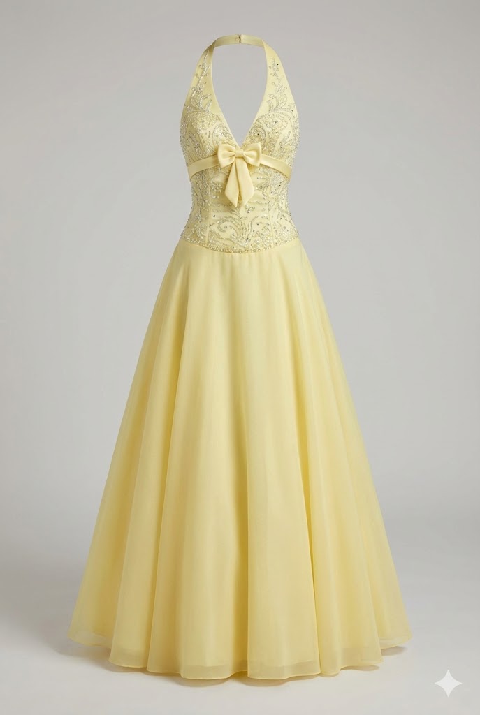 Embellished Corset Gown