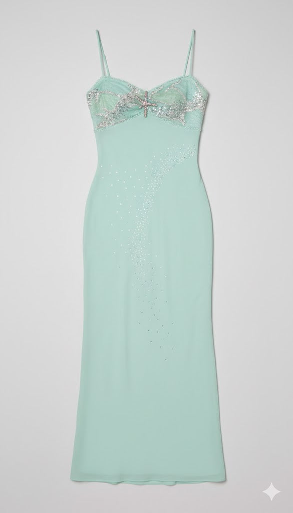 Celestial Seafoam Gown