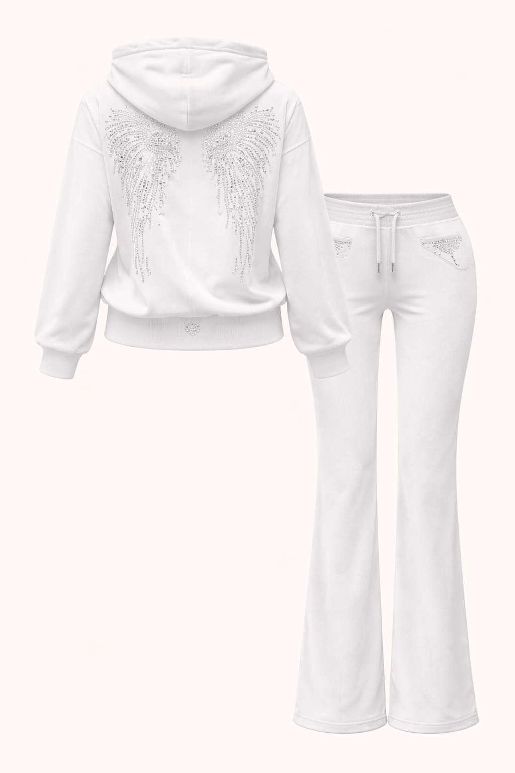 Celestial Wing Velour Tracksuit