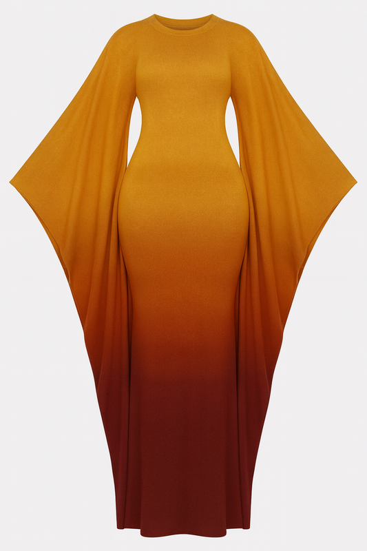 Sunflare Ombre Gown