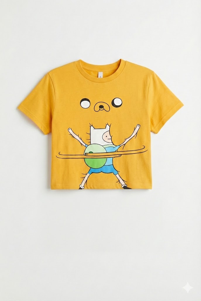 Adventure Time Graphic Crop