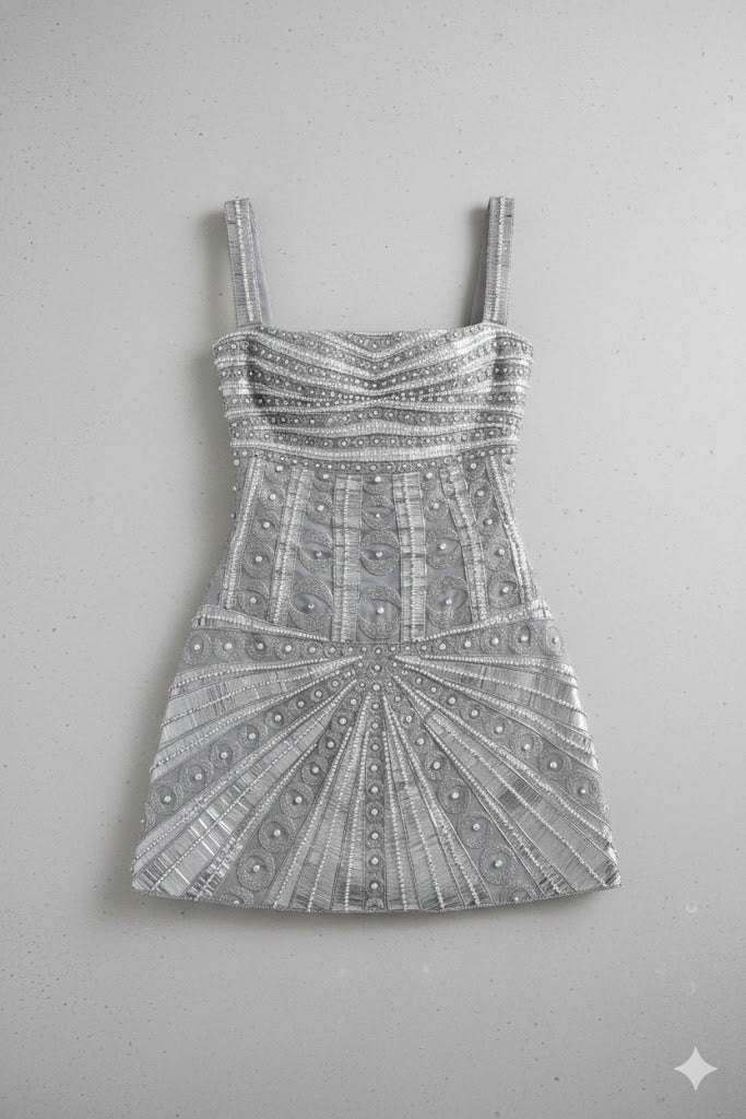 Art Deco Beaded Mini