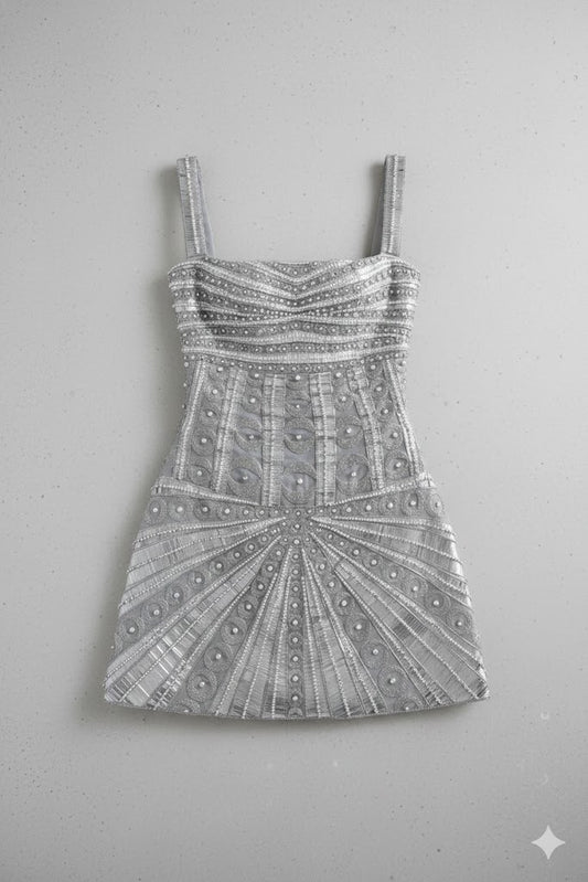 Art Deco Beaded Mini