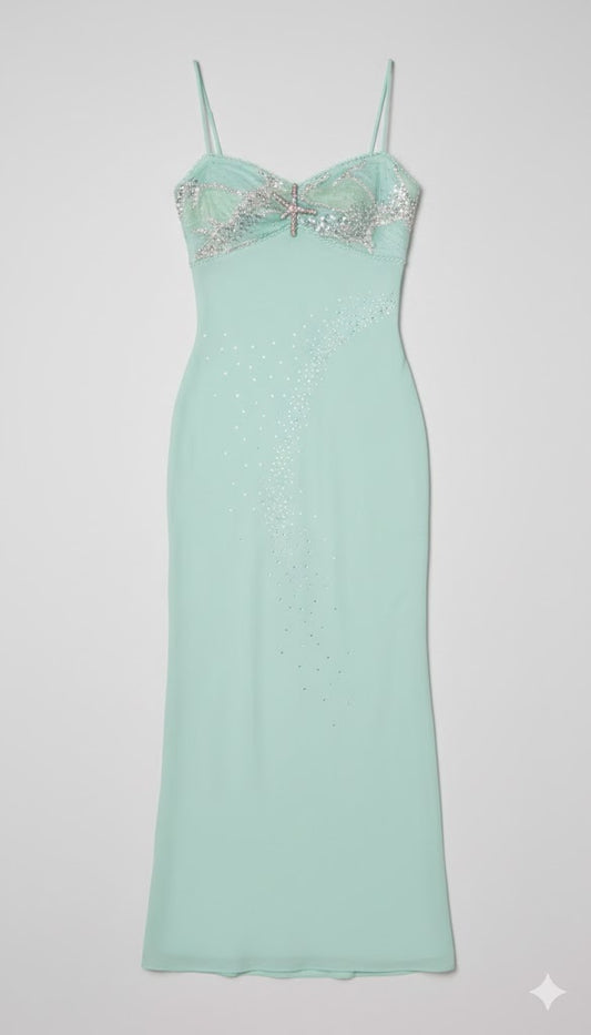 Celestial Seafoam Gown
