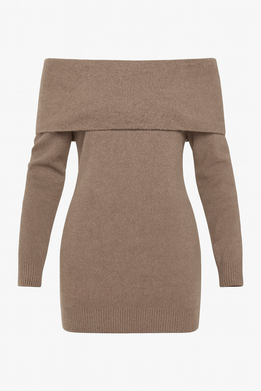 Chic Ember Knit Dress