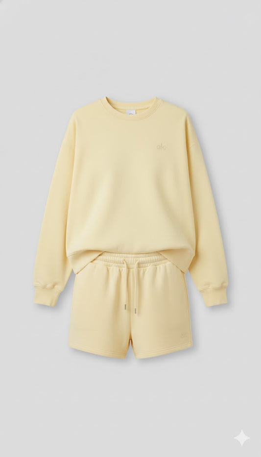 Essentials Fleece Short Set